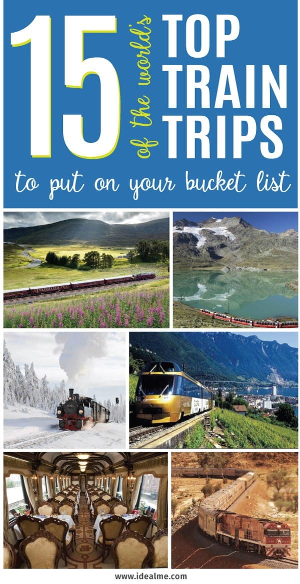 bucket list railroad tours